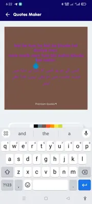 Pro Quotes and poetry android App screenshot 5